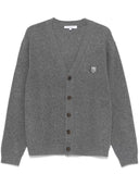 Maison Kitsune' Fox Head Wool Cardigan
