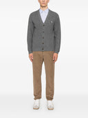 Maison Kitsune' Fox Head Wool Cardigan