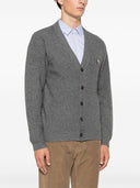 Maison Kitsune' Fox Head Wool Cardigan