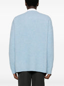 Maglione di lana logo emporio armani