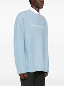 Maglione di lana logo emporio armani