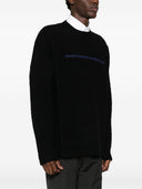 Maglione di lana logo emporio armani