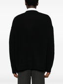 Maglione di lana logo emporio armani