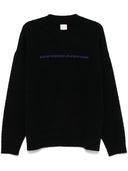 Maglione di lana logo emporio armani