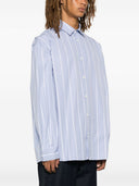 Emporio Armani Striped Cotton Shirt