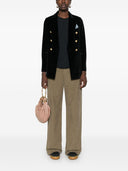 Circolo 1901 chaqueta de pecho de terciopelo