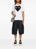 Comme Des Garcons Logo Cotton T Shirt