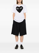 Comme Des Garcons Logo Cotton T Shirt