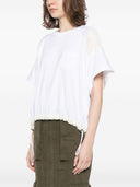 Maglietta di cotone sacai