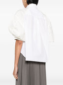 Camicia di cotone di sacai e nylon