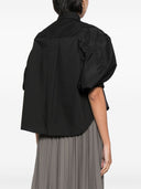 Bawełna Sacai i nylonowa koszula