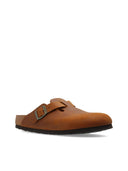 Zapatillas de cuero engrasadas de Birkenstock Boston