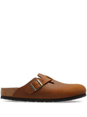 Zapatillas de cuero engrasadas de Birkenstock Boston