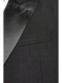 Traje de esmoquin de lana emporio armani