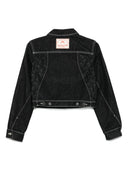 Chaqueta de mezclilla marina serre
