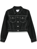 Chaqueta de mezclilla marina serre