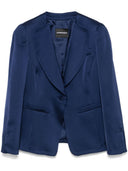 Emporio Armani Satin Single Breasted Jacke