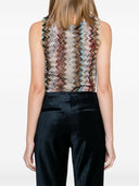 Missoni Zick Zack Motiv Tanktop Top