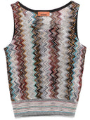 Missoni Zick Zack Motiv Tanktop Top