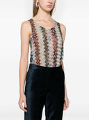 Missoni Zick Zack Motiv Tanktop Top