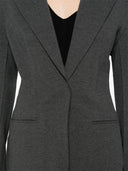 Norma Kamali Cotton Single Breasted Jacket