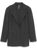 Norma Kamali Cotton Single Breasted Jacket
