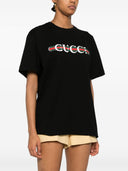 Gucci Logo Cotton T Shirt
