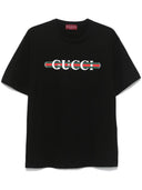 Gucci Logo Cotton T Shirt