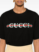 Gucci Logo Cotton T Shirt