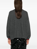 Gucci Web Detail Wool Sweater