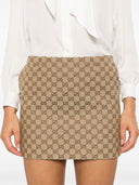 Gucci Gg Motif Mini Skirt