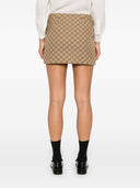 Gucci Gg Motif Mini Skirt
