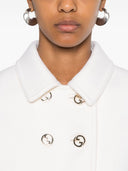 Gucci Wolle Doppelbrustmantel