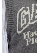 Giubbotto di lana logo ganni