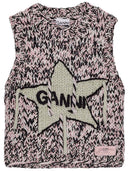 Ganni Logo Wool Vest