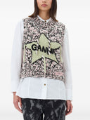 Ganni Logo Wool Vest