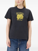 Ganni Owls Imprime T-shirt en coton