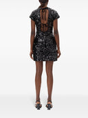 Ganni sequined mini kjole