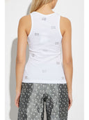 Ganni Strass Embelli Cotton Top
