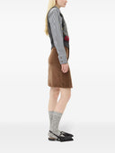 Ganni Embroidered Wool Vest