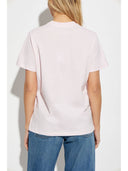 تي شيرت قطني بطبعة القطط من Ganni