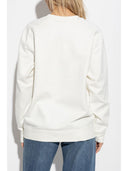 Ganni Kittens Print Cotton Sweatshirt