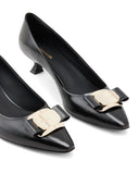 Ferragamo Vara Leather Pumps