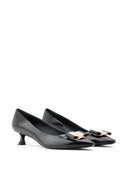 Ferragamo Vara Leather Pumps