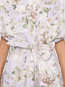 Traje de juego de lino impreso de Zimmermann Acacia