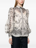 Zimmermann Crush Silk Blend Shirt