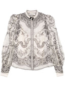 Zimmermann Crush Silk Blend Shirt