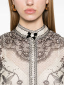 Zimmermann Crush Silk Blend Shirt