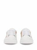 Burberry Check Leather Sneakers
