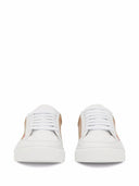 Burberry Check Leather Sneakers